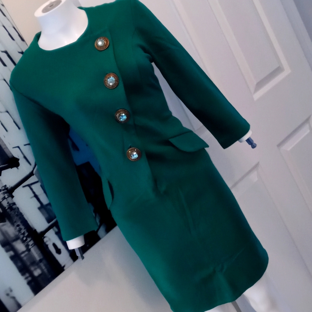 Green dress